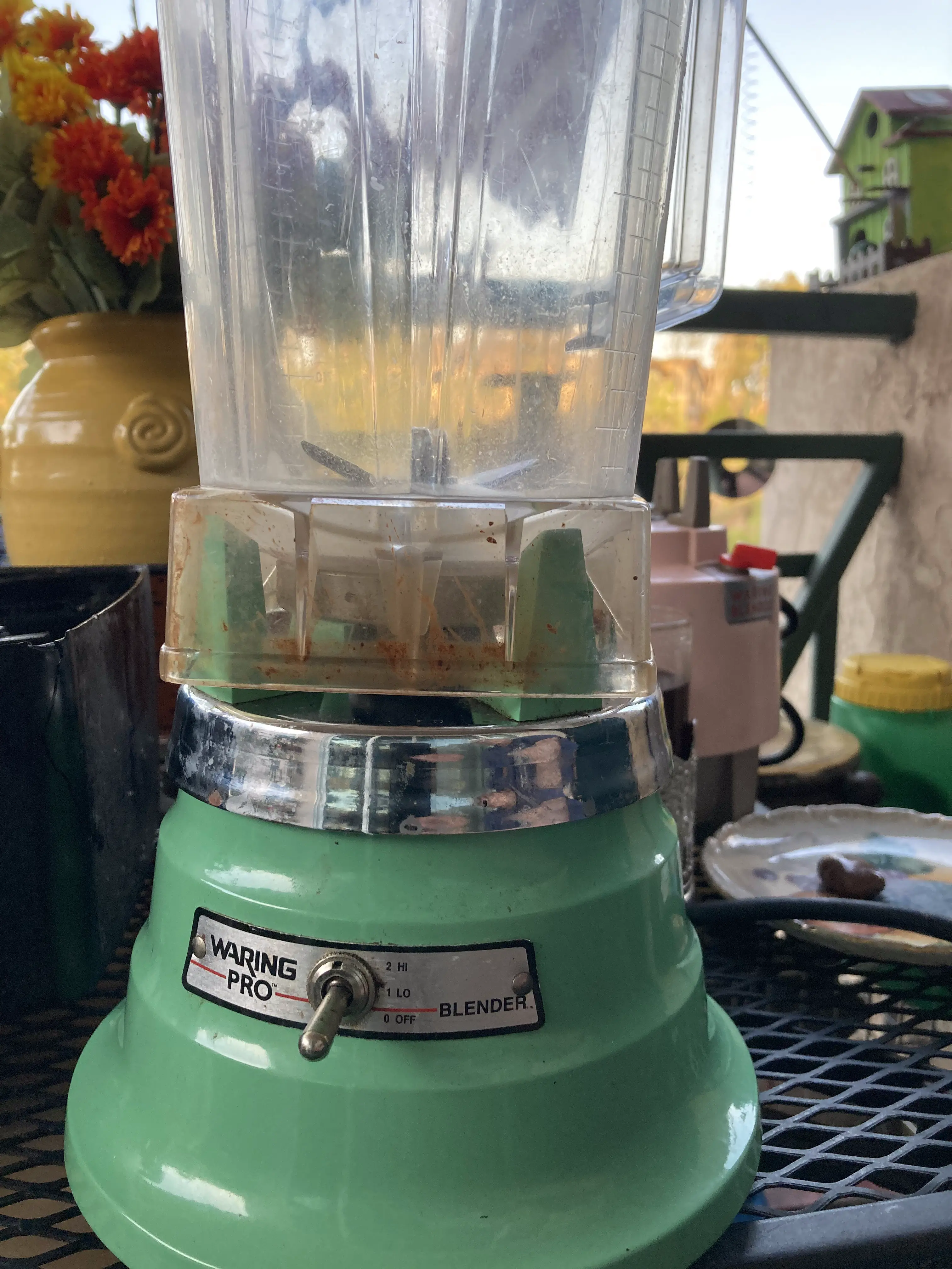 WARING PRO blender from 1950 has been fixed!